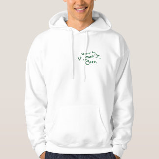 T-shirt met “Sorry But I Don’t Care”-statement