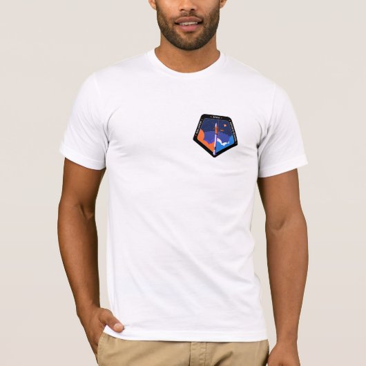 T-shirt met Spica Mission Patch (Voorkant)