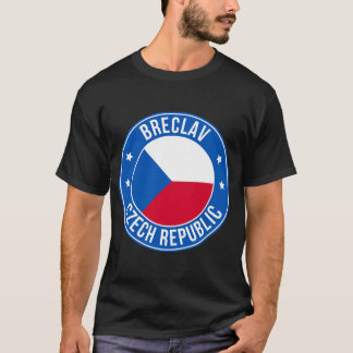 T-shirt met stad Breclav, Tsjechië