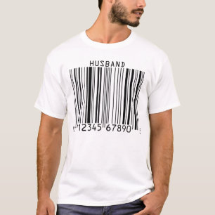  T-shirt met streepjescode