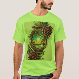 T-shirt met tattoo