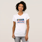 T-shirt met torch run (Voorkant volledig)