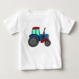 T-shirt met tractor voor kinderen