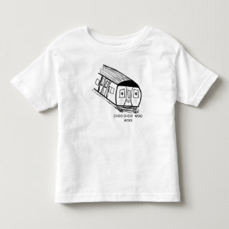 T-shirt met treintje voor peuters