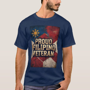 T-shirt met trots Filipijnse veteraan Pinoy trots