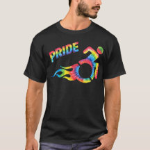 T-shirt met trots op invaliditeit (Ontwerp 7)