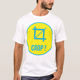 T-shirt met typografie