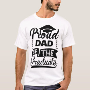 T-shirt met typografie voor trotse vader van de af