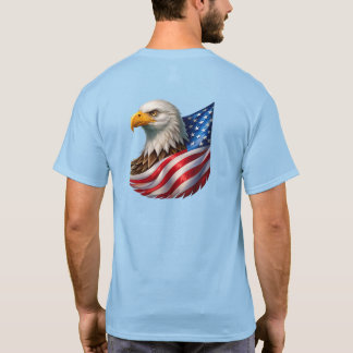 T-shirt met USA-motief
