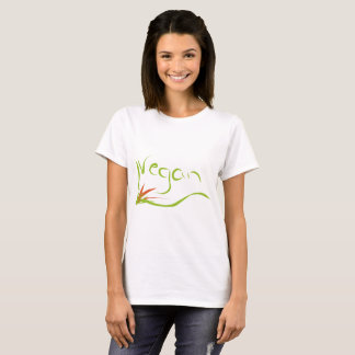T-shirt met veganbericht