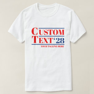 T-shirt met verkiezingsthema (elke naam & jaar)