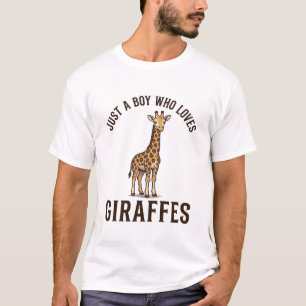 T-shirt met vintage gravure van een jongen die van
