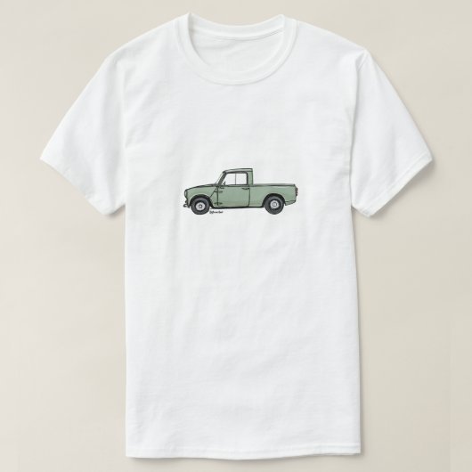 T-shirt met vintage MINI Pickup (Design voorkant)