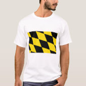 T-Shirt met vlag van München, Beieren (Voorkant)