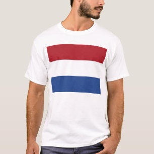 T Shirt met vlag van Nederland