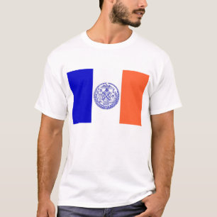 T Shirt met vlag van New York City USA