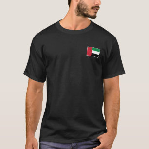 T-shirt met vlag van Verenigde Arabische Emiraten