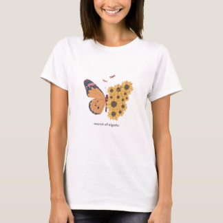 T-shirt met vlinderprint 🦋 Cute & stijlvolle graf