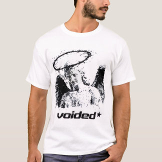 T-shirt met voided y2k-straatstijl