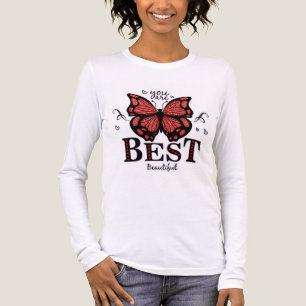 T-shirt met volledige mouw