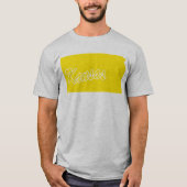 T-shirt met vorm van de staat Kansas (Voorkant)
