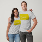T-shirt met vorm van de staat Kansas (Unisex)