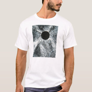 T-shirt met zwart gat, Mannen