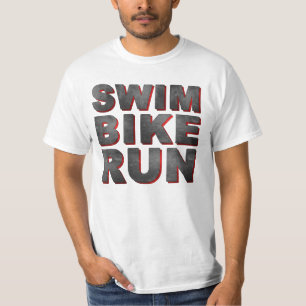 T-Shirt met zwemfiets