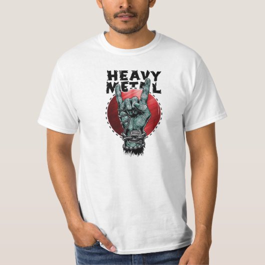 T-shirt Métal chaîné (Devant)