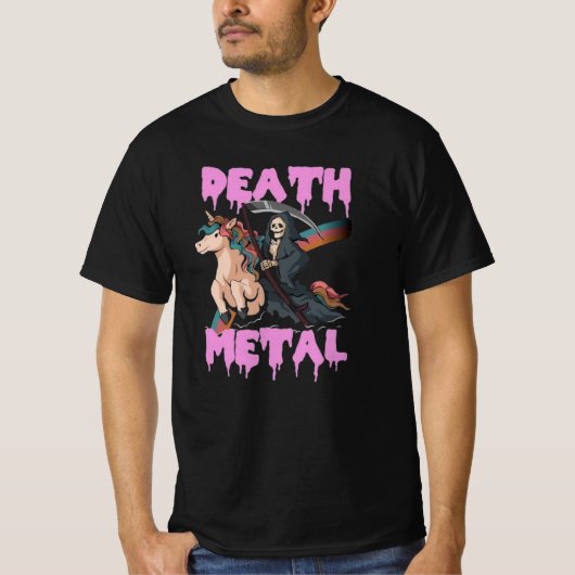 T-shirt Metal de la mort (Devant)