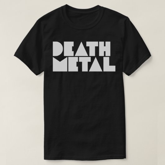 T-shirt Métal de la mort (Design devant)