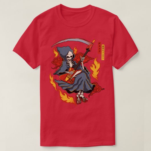 T-shirt Métal de la mort (Design devant)
