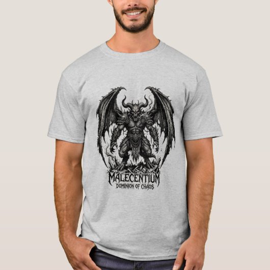T-shirt Métal de la mort (Devant)