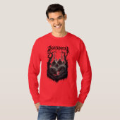 T-shirt Métal de la mort de la forêt foncée (Devant entier)