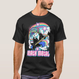 T-shirt Métal de mort Unicorne Métal lourd