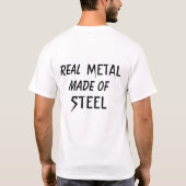 T-shirt Métal de puissance (Dos)