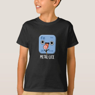 T-shirt Métal lécher Chimie drôle Métal lustre Dark BG