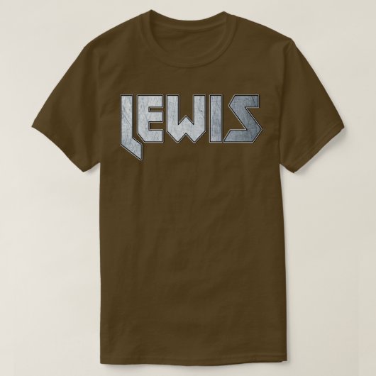 T-shirt Métal lourd Lewis (Design devant)