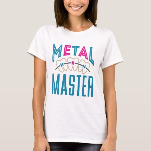 T-shirt Métal Master Orthodontist Bracelets (Devant)