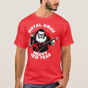 T-shirt Métal Noël Heavy Nouvel An 2023 Métal Lourd Sa