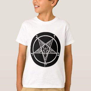 T-shirt métal noir, baphomet, seigneur d'obscurité !