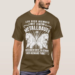 T-shirt Métal Ouvriers Et Métal Construction Métal Dit