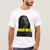 T-SHIRT MÉTAL POUCEAU (Devant)