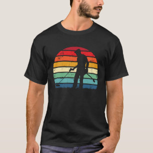 T-shirt Métal Rétro cool Détection Hobby Métal unique Dete