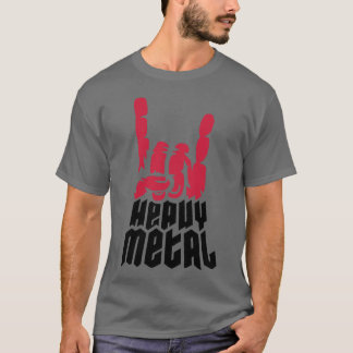 T-shirt Métal rétro lourd et cool