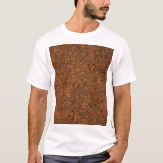 T-shirt Métal rouillé : Esthétique en fer texturé.