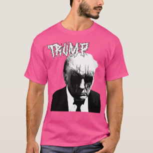 T-shirt Metal Trump Mugshot
