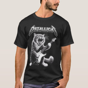 T-shirt Metallicat - Drôle Chat 2