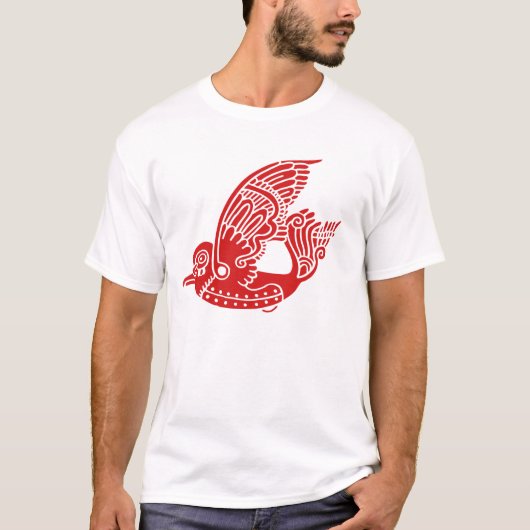 T-shirt Metallon Bird (rouge) (Devant)