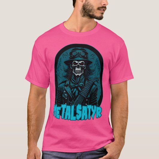 T-shirt Metalsatyr Steampunk (Devant)